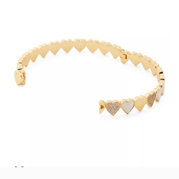 Kate Spade New York‎ Take Heart Hinge Bangle Bracelet NWT - Picture 10 of 11